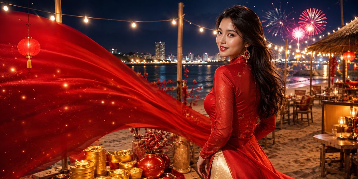 Người phụ nữ mặc áo dài tại Sài Gòn thực hiện giao dịch cá cược qua điện thoại di động